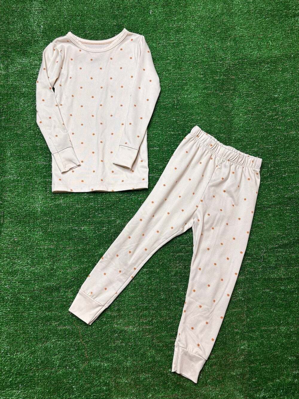 Cloud Island Toddler Girls 2-Piece Star Print Long-Sleeve Pajama Set Size 3T